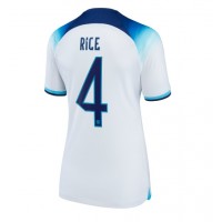 Dres Engleska Declan Rice #4 Domaci za Žensko SP 2022 Kratak Rukav